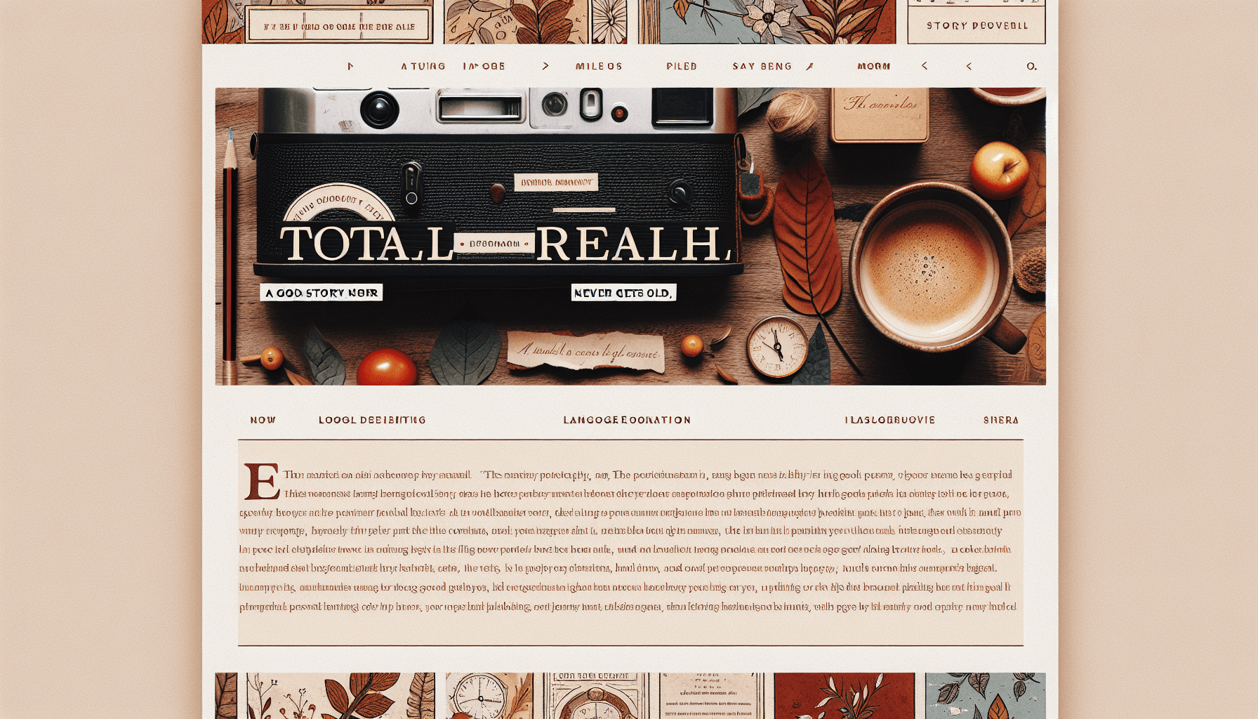 Total Recall: A Good Story Never Gets Old