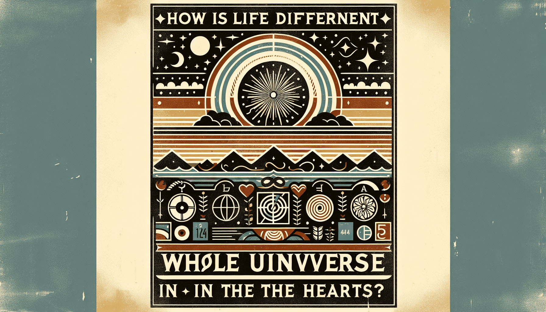 [回答] 心怀宇宙的人，生活中会有哪些不一样？