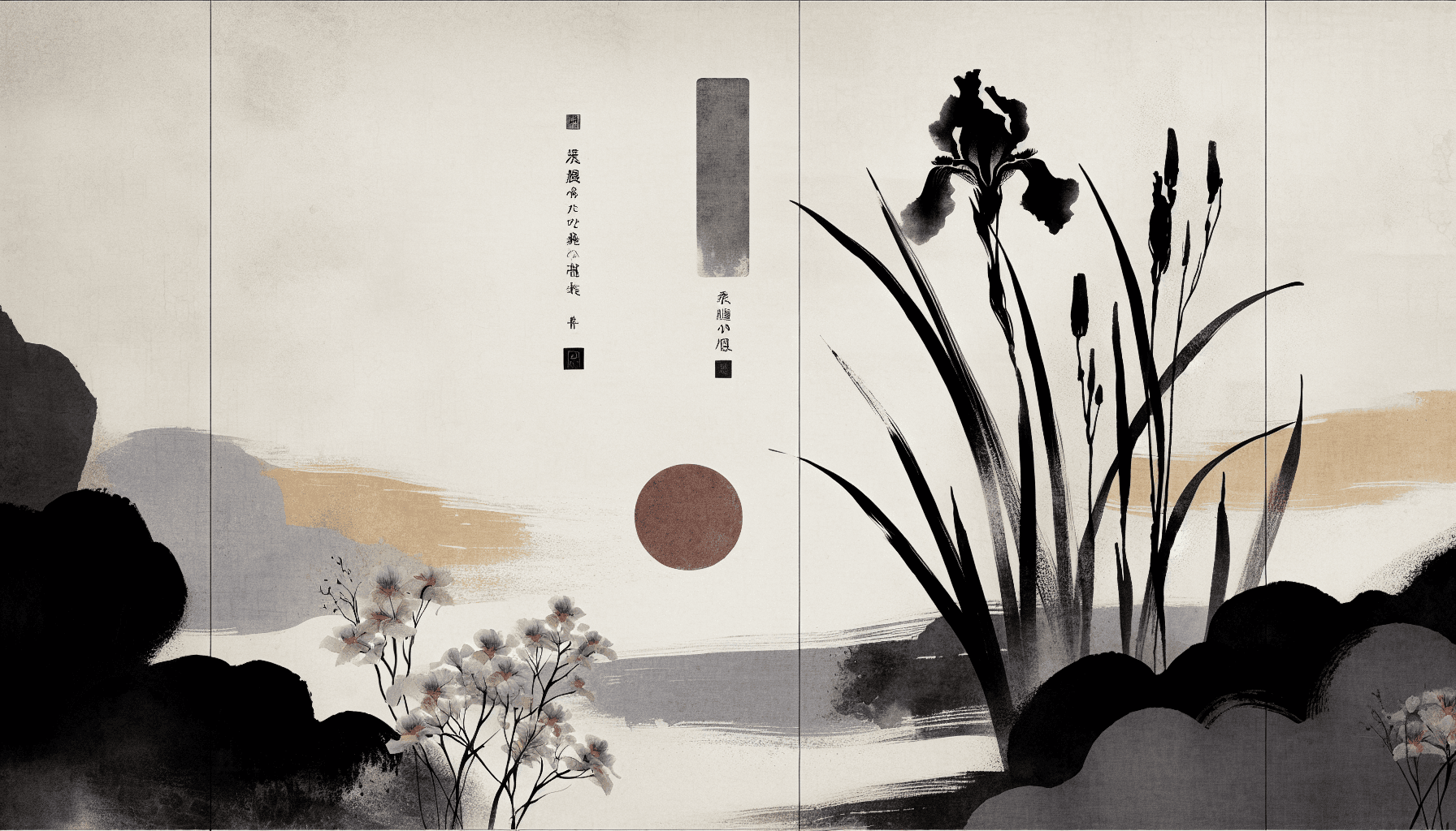 普罗旺斯的鸢尾花