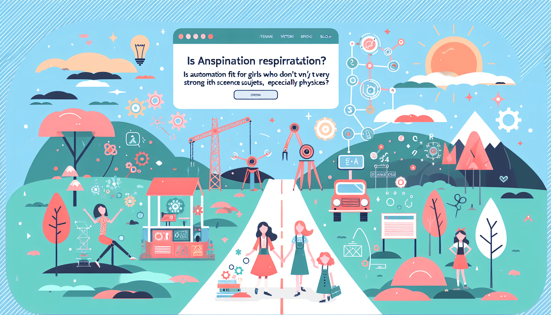 [回答] 理科成绩不是很好（尤其是物理）的女生适不适合学自动化？