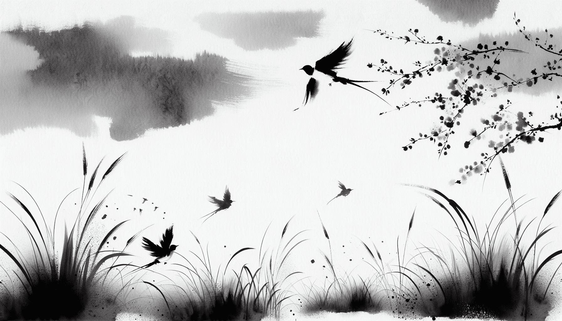 草长莺飞，你好四月！