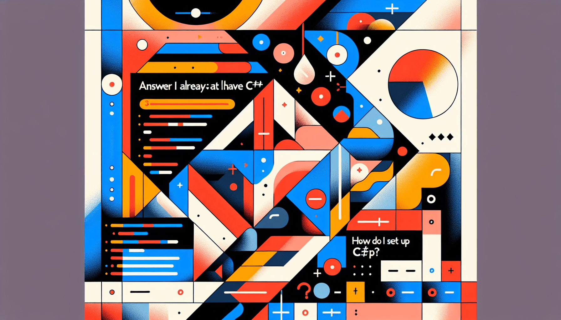 [回答] 已经有VS C++怎么配置C#？